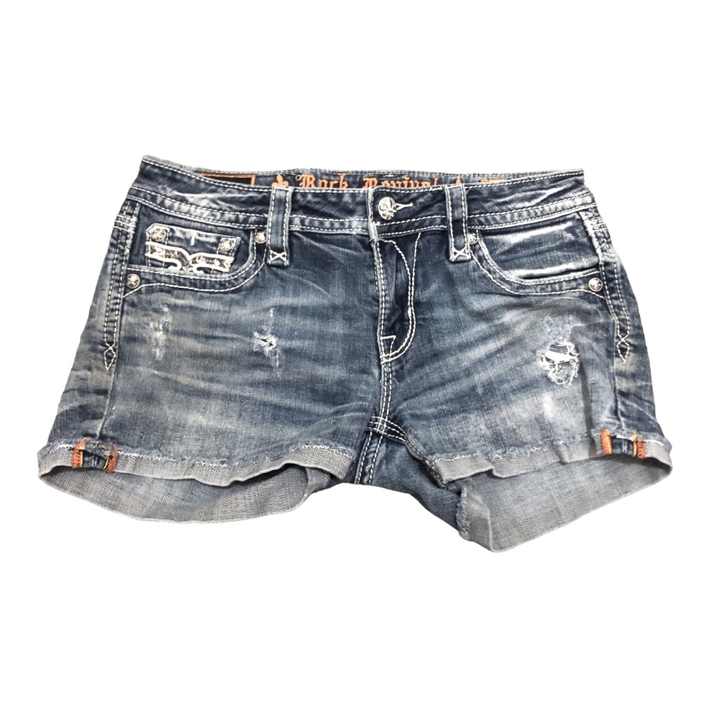💋Rock Revival💋 Jean Shorts - Brunella Size 29
